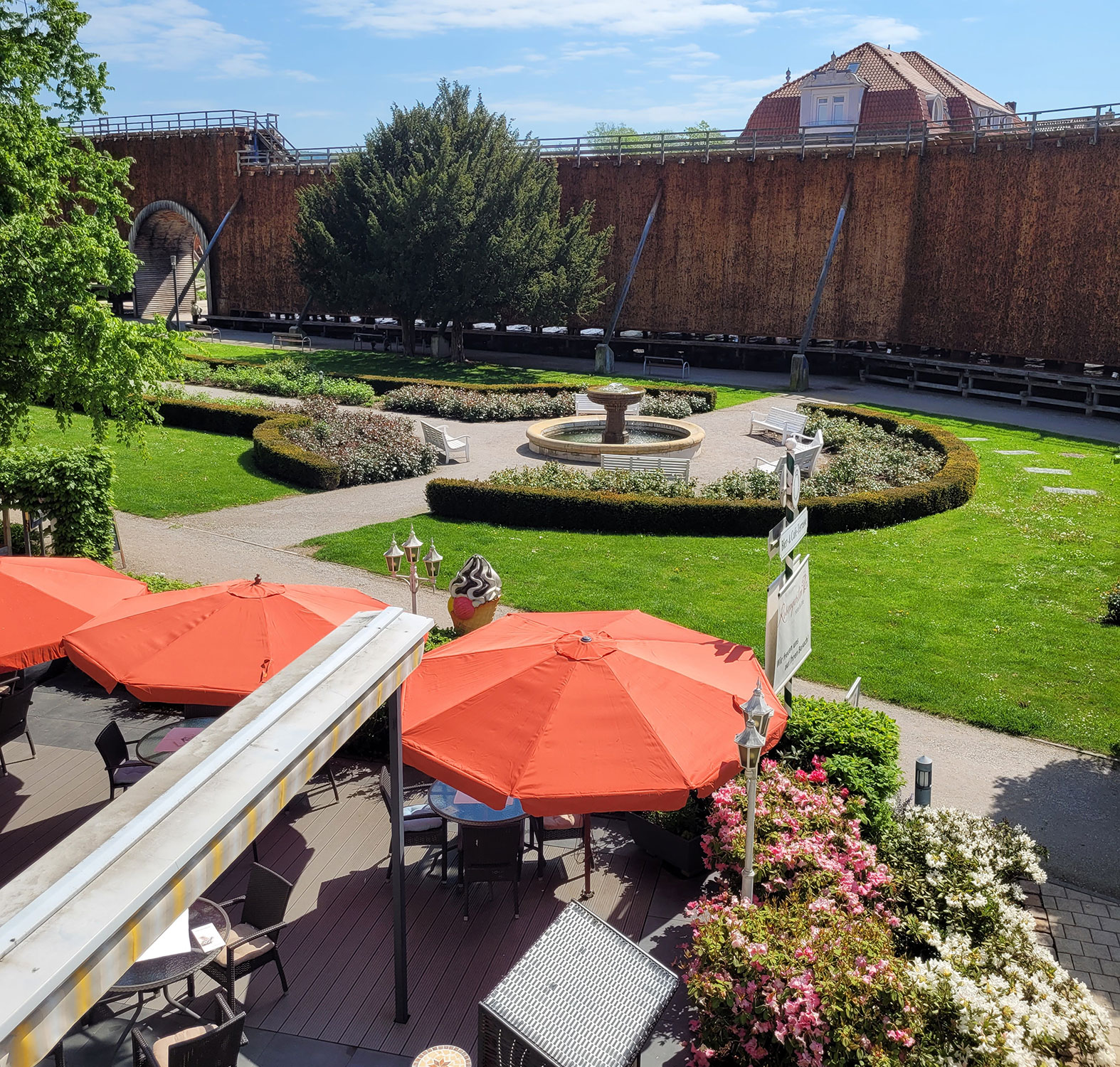 Unser Café Rosengarten