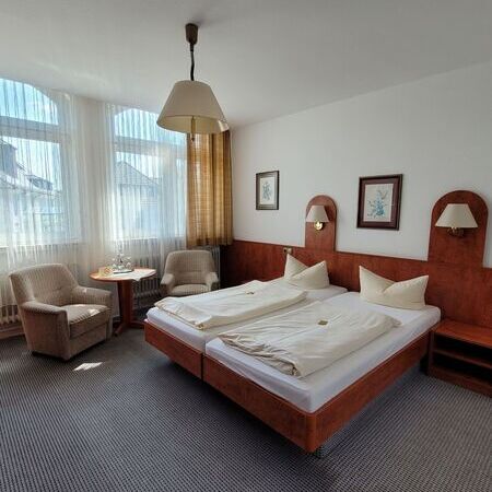 Doppelzimmer in der Villa Germania