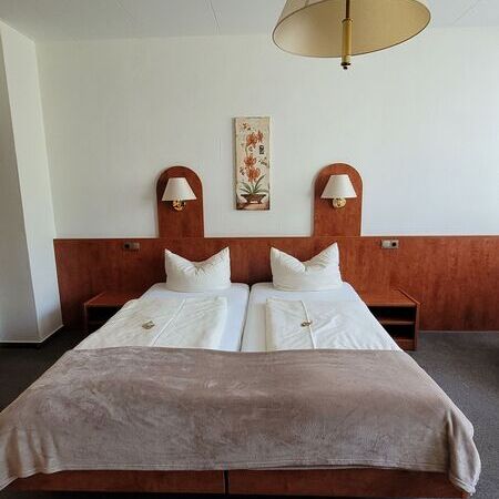 Doppelzimmer in der Villa Germania