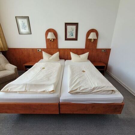 Doppelzimmer in der Villa Germania
