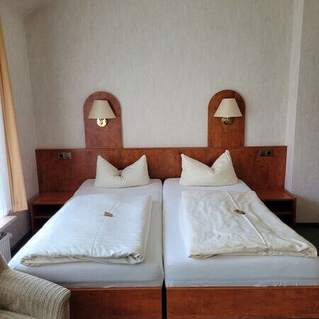 Doppelzimmer in der Villa Germania