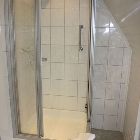 Badezimmer in der Villa Germania