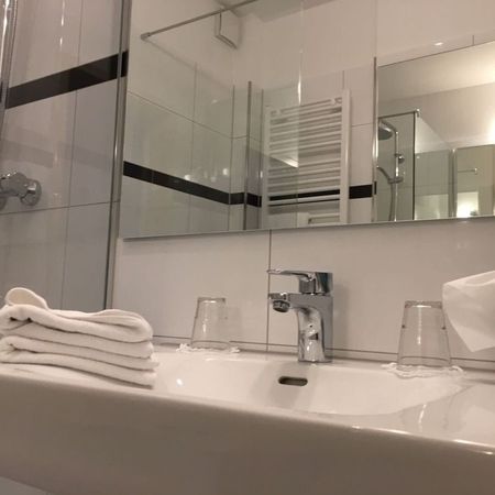 Badezimmer im Rosengarten