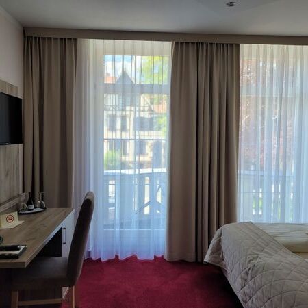 Classic Doppelzimmer mit Balkon im Rosengarten