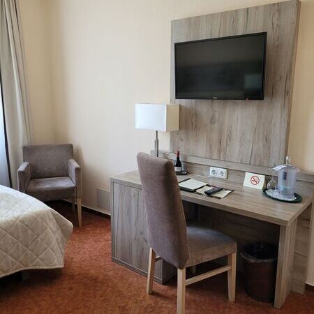 Einzelzimmer im Rosengarten